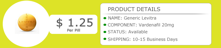 Generic Levitra Price Per Pill